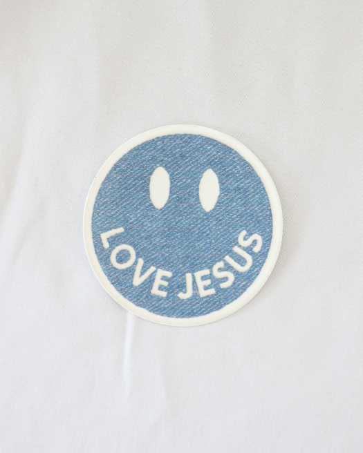 "Love Jesus" Logo - Sticker