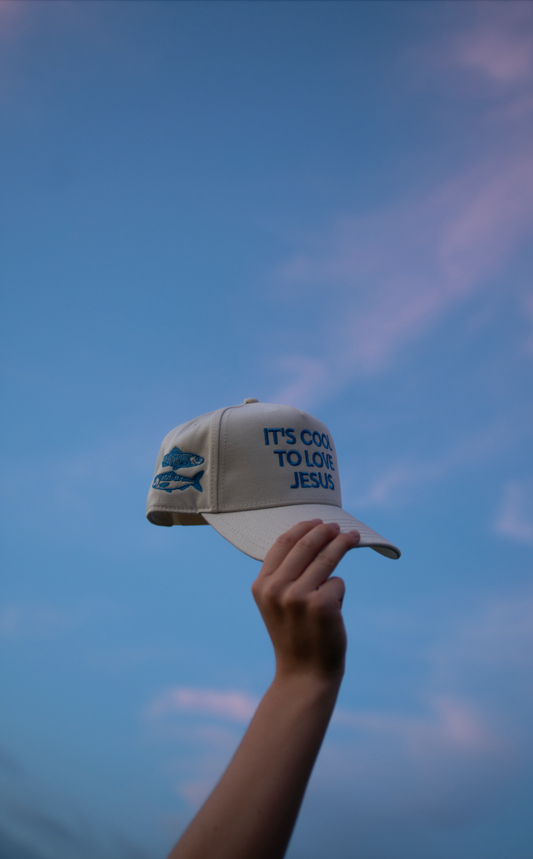 Original Hat - It's Cool To Love Jesus™ - WHITE